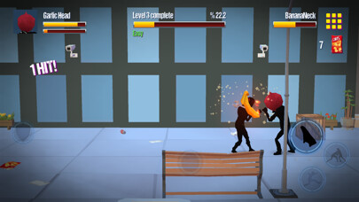 Emulate iPhone app Stickman Street: Food Fighter using MyAndroid Emulate iPhone app Stickman Street: Food Fighter using MyAndroid