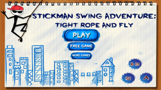 Emulate iPhone app Stick-man Swing Adventure: Tight Rope And Fly using MyAndroid Emulate iPhone app Stick-man Swing Adventure: Tight Rope And Fly using MyAndroid