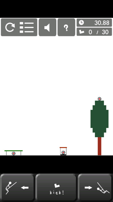Emulate iPhone app Stickman Swing using MyAndroid