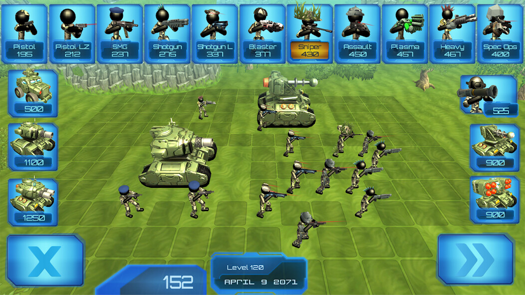 Run android online APK Stickman Tank Battle Simulator from MyAndroid or emulate Stickman Tank Battle Simulator using MyAndroid