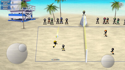 Emulate iPhone app Stickman Volleyball using MyAndroid