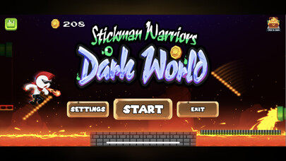 Emulate iPhone app Stickman Warriors : Dark World using MyAndroid Emulate iPhone app Stickman Warriors : Dark World using MyAndroid