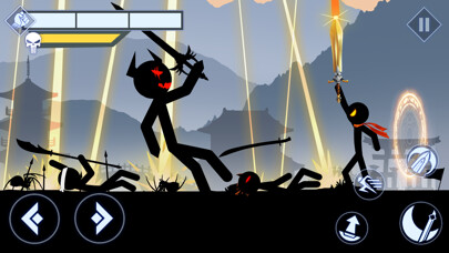 Emulate iPhone app Stickman War: Sword Games using MyAndroid