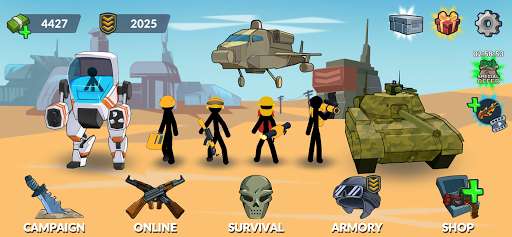 Run android online APK Stickman World Battle from MyAndroid or emulate Stickman World Battle using MyAndroid