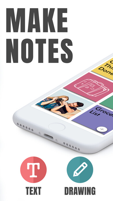 Emulate iPhone app StickMe Sticky Notes ++ Widget using MyAndroid
