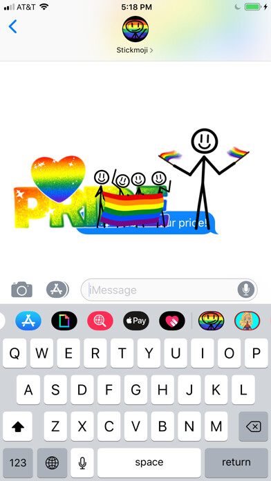 Emulate iPhone app Stickmoji Gay LGBT Stickers using MyAndroid Emulate iPhone app Stickmoji Gay LGBT Stickers using MyAndroid