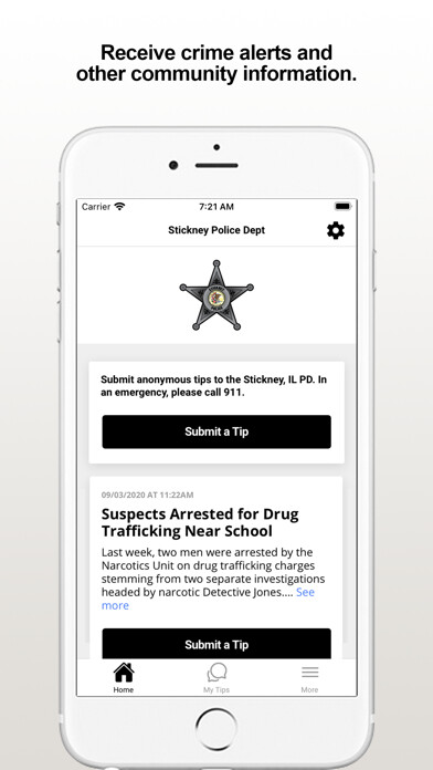 Emulate iPhone app Stickney PD using MyAndroid