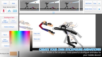Emulate iPhone app Stick Nodes - Animator using MyAndroid Emulate iPhone app Stick Nodes - Animator using MyAndroid