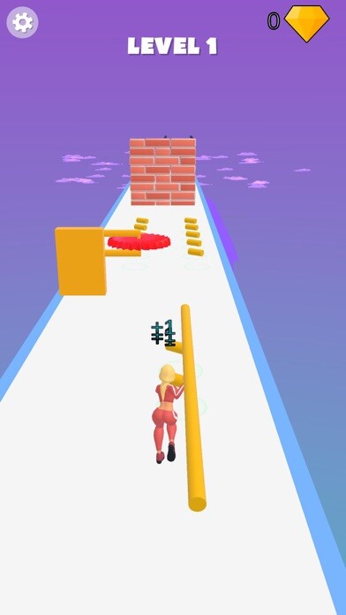 Emulate iPhone app Stick Run 3D! using MyAndroid Emulate iPhone app Stick Run 3D! using MyAndroid