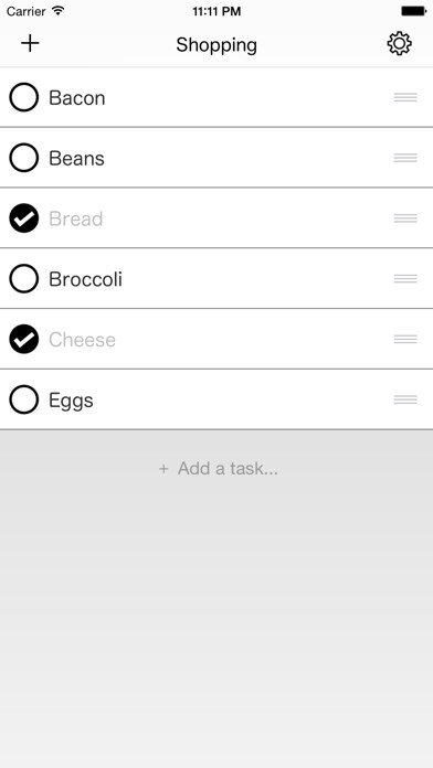 Emulate iPhone app Stick To-Do using MyAndroid