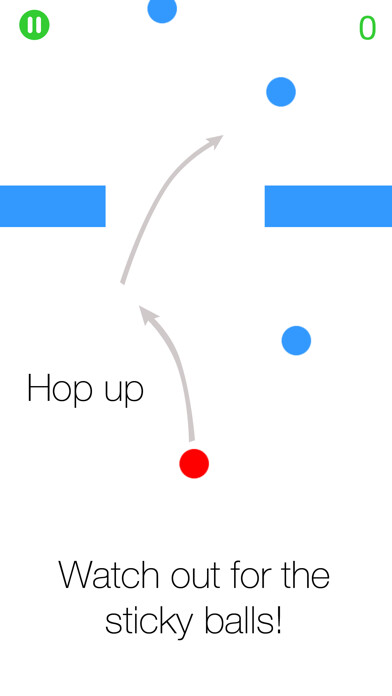 Emulate iPhone app Sticky Balls - The Most Fun Addicted Game using MyAndroid