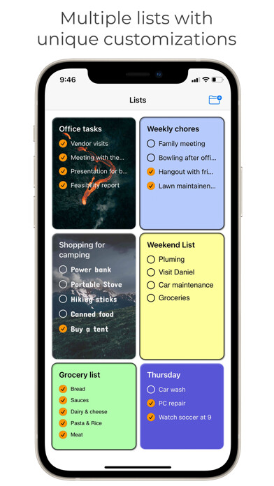 Emulate iPhone app Sticky Color Todo Widgets using MyAndroid Emulate iPhone app Sticky Color Todo Widgets using MyAndroid