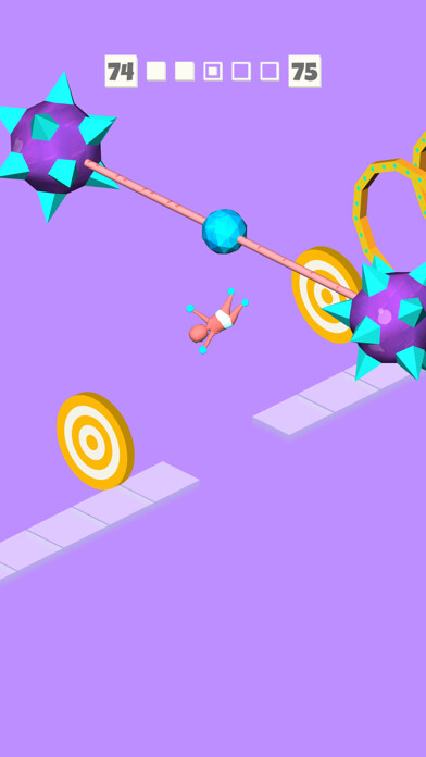 Emulate iPhone app Sticky Man 3D using MyAndroid