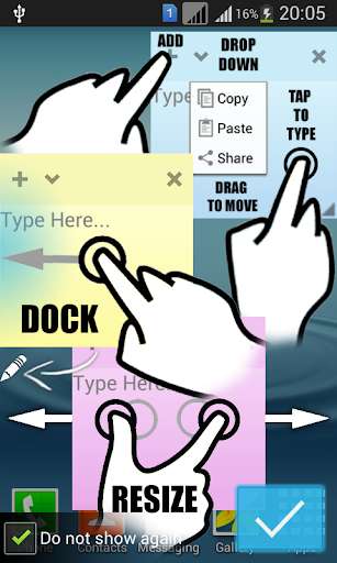 Run android online APK Sticky Notes for Android from MyAndroid or emulate Sticky Notes for Android using MyAndroid