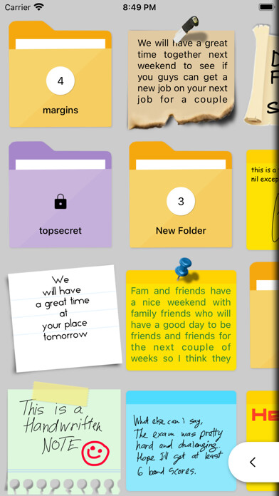 Emulate iPhone app Sticky Notes + Widget Memo using MyAndroid Emulate iPhone app Sticky Notes + Widget Memo using MyAndroid