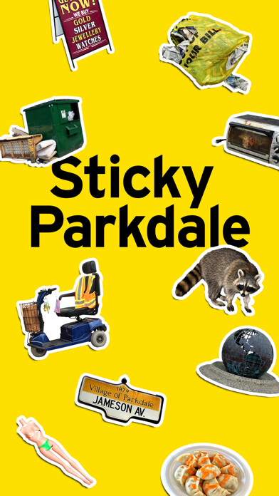 Emulate iPhone app Sticky Parkdale using MyAndroid