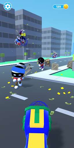 Run android online APK Sticky Robbers Ball from MyAndroid or emulate Sticky Robbers Ball using MyAndroid