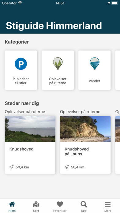 Emulate iPhone app Stiguide Himmerland using MyAndroid
