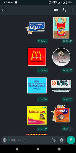 Run android online APK STIKER WA LUCU KOCAK STIKER PLESETAN WAStickerApps from MyAndroid or emulate STIKER WA LUCU KOCAK STIKER PLESETAN WAStickerApps using MyAndroid