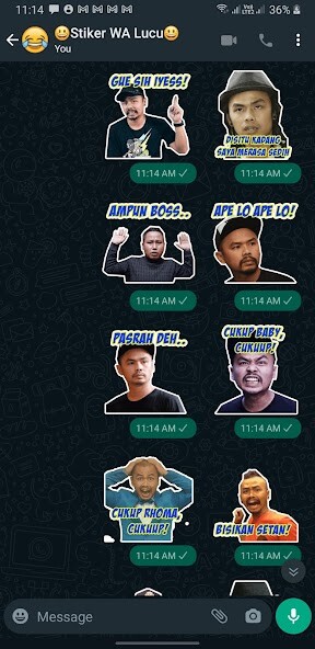 Run android online APK Stiker Wa Lucu untuk Whatsapp from MyAndroid or emulate Stiker Wa Lucu untuk Whatsapp using MyAndroid Run android online APK Stiker Wa Lucu untuk Whatsapp from MyAndroid or emulate Stiker Wa Lucu untuk Whatsapp using MyAndroid