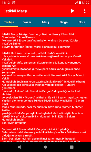 Run android online APK İstiklâl Marşı from MyAndroid or emulate İstiklâl Marşı using MyAndroid