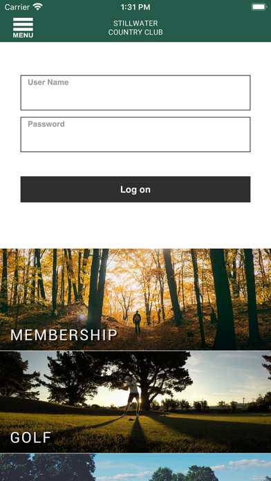 Emulate iPhone app Stillwater Country Club using MyAndroid Emulate iPhone app Stillwater Country Club using MyAndroid