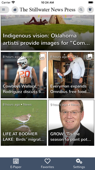 Emulate iPhone app Stillwater News Press using MyAndroid Emulate iPhone app Stillwater News Press using MyAndroid
