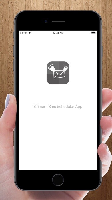 Emulate iPhone app STimer - Sms Scheduler App using MyAndroid