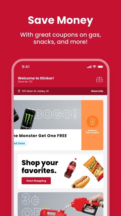 Emulate iPhone app Stinker Stores using MyAndroid Emulate iPhone app Stinker Stores using MyAndroid