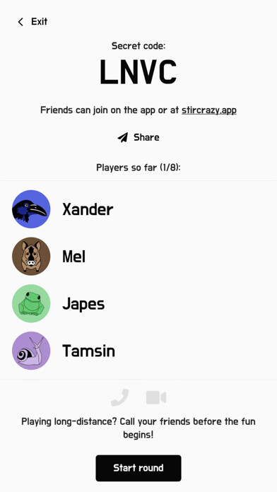 Emulate iPhone app Stir Crazy: Any Card Game using MyAndroid