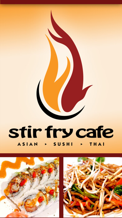 Emulate iPhone app Stir Fry Cafe using MyAndroid