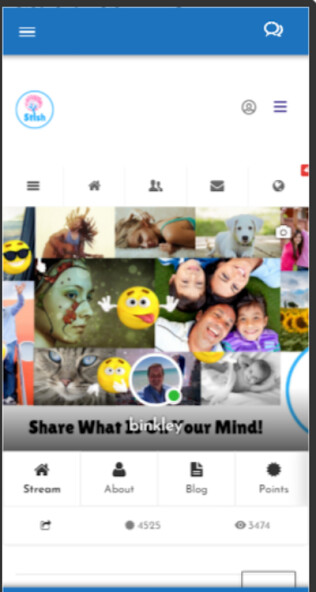 Run android online APK Stish Social Portal from MyAndroid or emulate Stish Social Portal using MyAndroid
