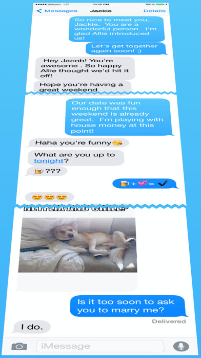 Emulate iPhone app Stitch It using MyAndroid