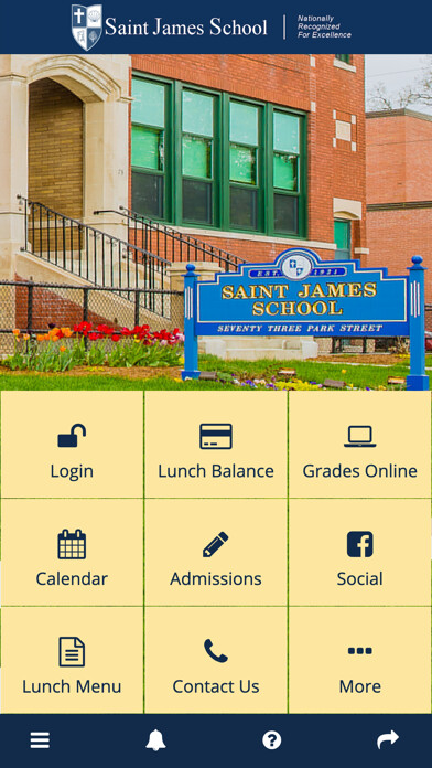 Emulate iPhone app St. James School Manchester CT using MyAndroid Emulate iPhone app St. James School Manchester CT using MyAndroid