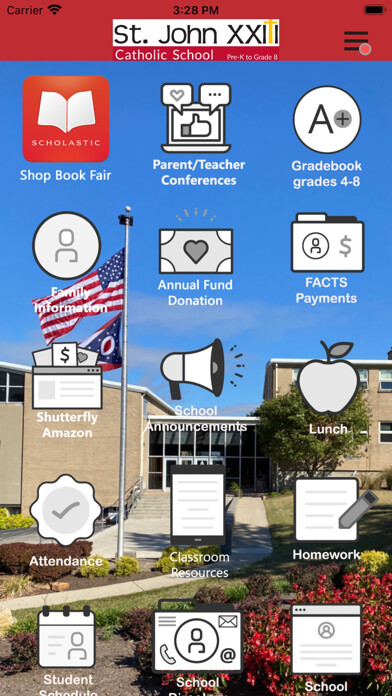 Emulate iPhone app St. John 23 Catholic School using MyAndroid Emulate iPhone app St. John 23 Catholic School using MyAndroid