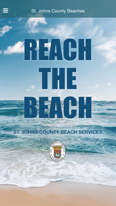 Emulate iPhone app St. Johns County Beaches using MyAndroid