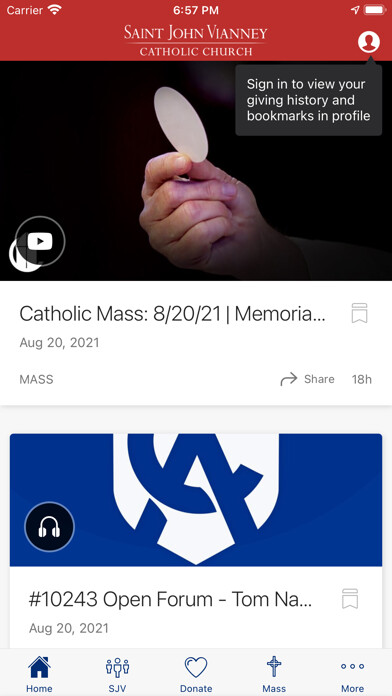 Emulate iPhone app St. John Vianney Houston using MyAndroid Emulate iPhone app St. John Vianney Houston using MyAndroid
