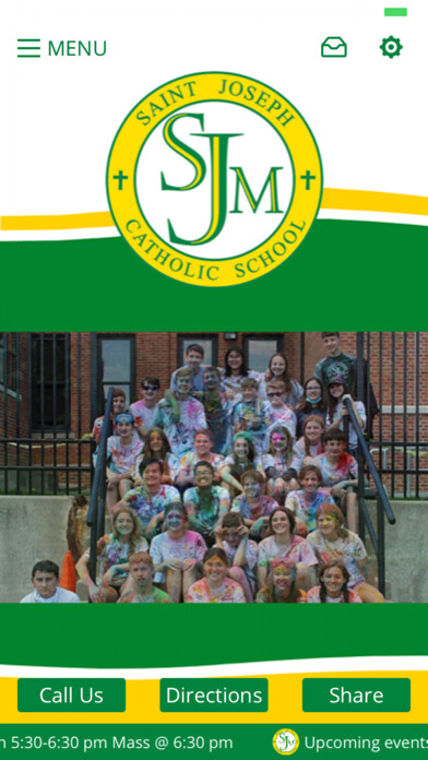 Emulate iPhone app St. Joseph Catholic Maumee using MyAndroid Emulate iPhone app St. Joseph Catholic Maumee using MyAndroid