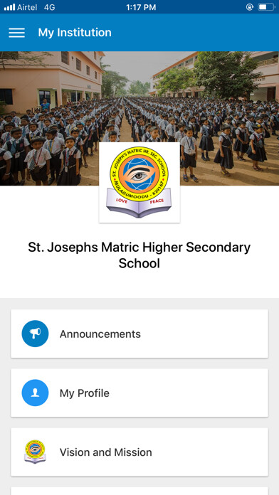 Emulate iPhone app St. Joseph’s Matric School using MyAndroid Emulate iPhone app St. Joseph’s Matric School using MyAndroid