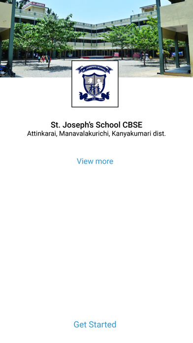 Emulate iPhone app St. Joseph’s School CBSE using MyAndroid