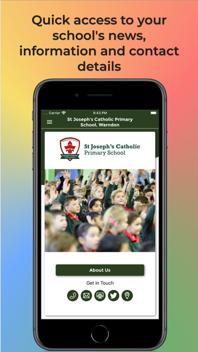 Emulate iPhone app St Josephs Worcester using MyAndroid Emulate iPhone app St Josephs Worcester using MyAndroid