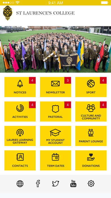 Emulate iPhone app St Laurences College App using MyAndroid Emulate iPhone app St Laurences College App using MyAndroid