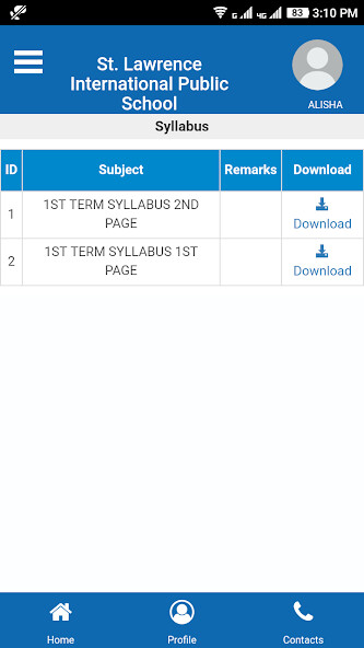 Run android online APK St. Lawrence International Public school from MyAndroid or emulate St. Lawrence International Public school using MyAndroid