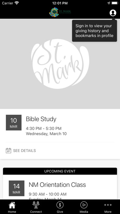 Emulate iPhone app St. Mark HSV using MyAndroid Emulate iPhone app St. Mark HSV using MyAndroid