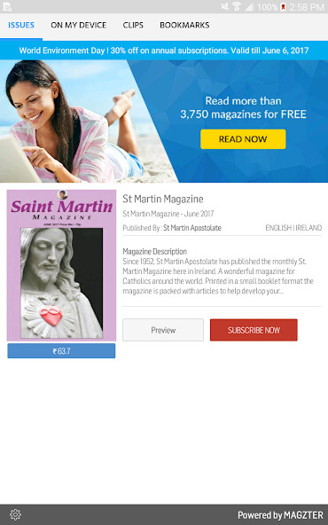 Run android online APK St Martin Magazine from MyAndroid or emulate St Martin Magazine using MyAndroid