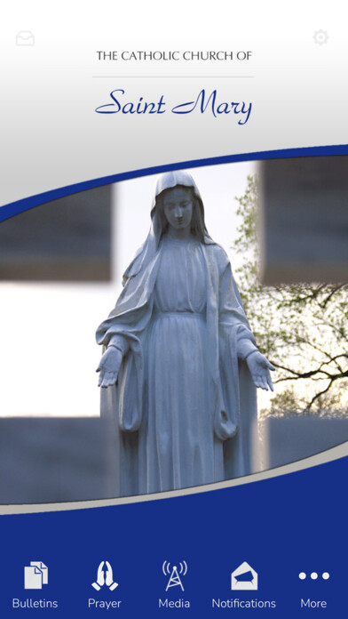 Emulate iPhone app St. Mary Cherry Hill using MyAndroid