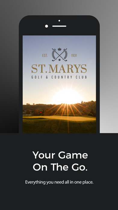 Emulate iPhone app St. Marys Golf & Country Club using MyAndroid