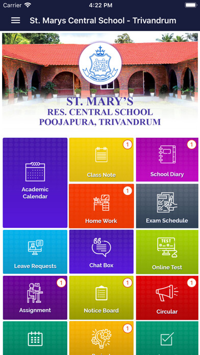 Emulate iPhone app St. Marys School Trivandrum using MyAndroid Emulate iPhone app St. Marys School Trivandrum using MyAndroid