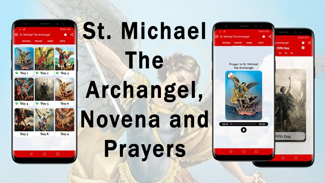 Run android online APK St. Michael the Archangel Novena, Prayers, Chaplet from MyAndroid or emulate St. Michael the Archangel Novena, Prayers, Chaplet using MyAndroid Run android online APK St. Michael the Archangel Novena, Prayers, Chaplet from MyAndroid or emulate St. Michael the Archangel Novena, Prayers, Chaplet using MyAndroid
