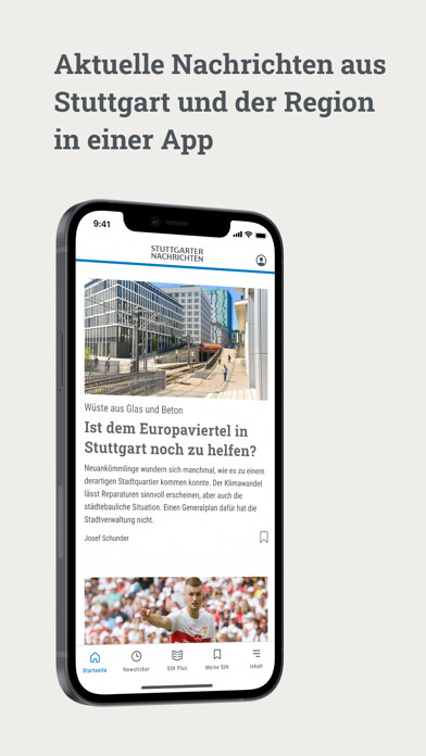 Emulate iPhone app StN News using MyAndroid